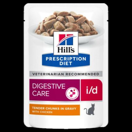 Hills Prescription Diet Id Digestive Care Chicken Cat Food Pouches