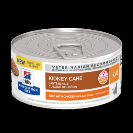 Hills Prescription Diet Kd Kidney Care Pate With Chicken Canned Cat Food