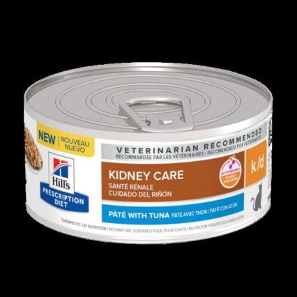 Hills Prescription Diet Kd Kidney Care Pate With Tuna Canned Cat Food
