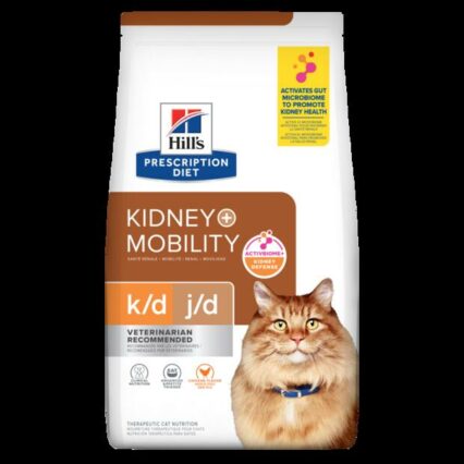 Hills Prescription Diet Kd Kidney Plus Jd Moblity Care Dry Cat Food