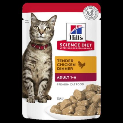 Hills Science Diet Adult Chicken Cat Food Pouches