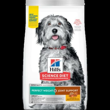 Hills Science Diet Adult Perfect Weight Joint Support Chicken Recipe Dry Dog Food