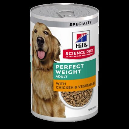 Hills Science Diet Adult Perfect Weight With Chicken And Vegetables Canned Wet Dog Food