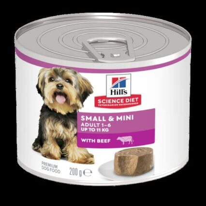 Hills Science Diet Adult Small And Mini Beef Canned Dog Food