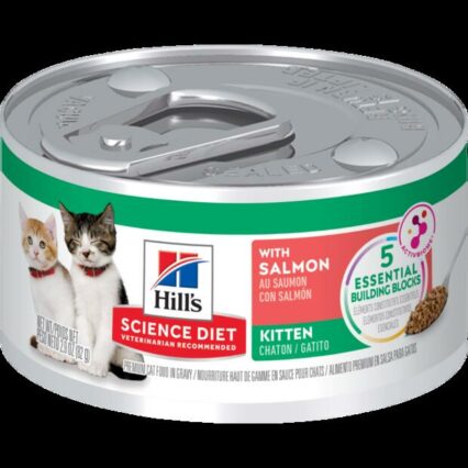 Hills Science Diet Kitten Salmon Canned Cat Food