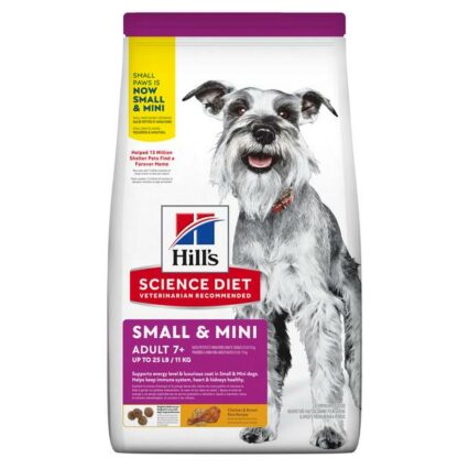 Hills Science Diet Senior 7 Plus Small And Mini Dry Dog Food