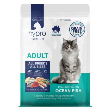 Hypro Premium Dry Cat Food Adult Ocean Fish Grain Free
