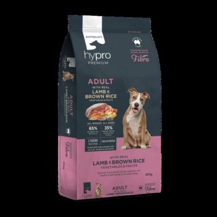 Hypro Premium Whole Grain Lamb And Brown Rice Adult Dry Dog Food