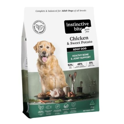 Instinctive Bite Chicken Bone And Joint Support Grain Free Dry Dog Food
