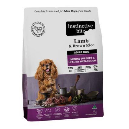 Instinctive Bite Lamb Immune Support And Metabolism Dry Dog Food
