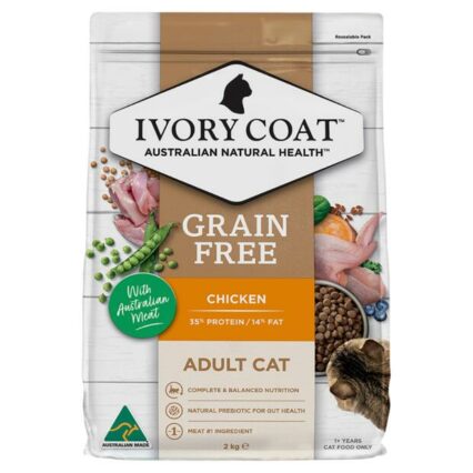 Ivory Coat Grain Free Dry Cat Food Adult Chicken