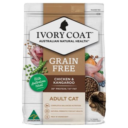 Ivory Coat Grain Free Dry Cat Food Chicken And Kangaroo