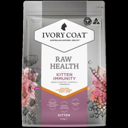 Ivory Coat Raw Health Kitten Immunity Dry Food