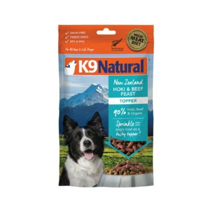 K9 Natural Hoki And Beef Grain Free Freeze Dried Topper