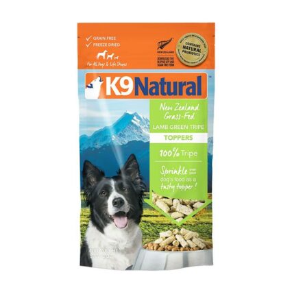 K9 Natural Lamb Green Tripe Grain Free Freeze Dried Topper