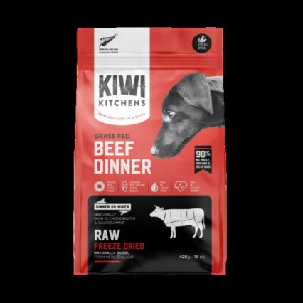 Kiwi Kitchens Freeze Dried Beef Dry Dog Food