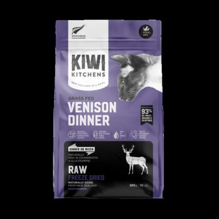 Kiwi Kitchens Freeze Dried Venison Dry Cat Food