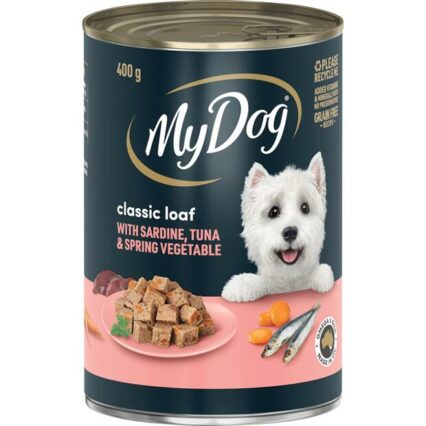 My Dog Fish Sardines Tuna Spring Veges