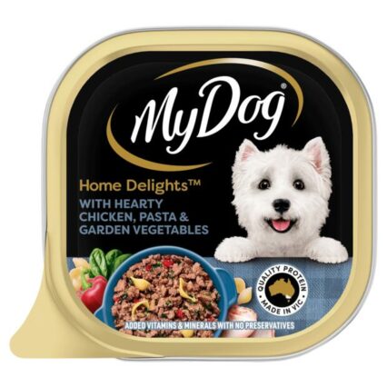 My Dog Home Delights Hearty Chicken Pasta Garden Vegetables Wet Dog Food