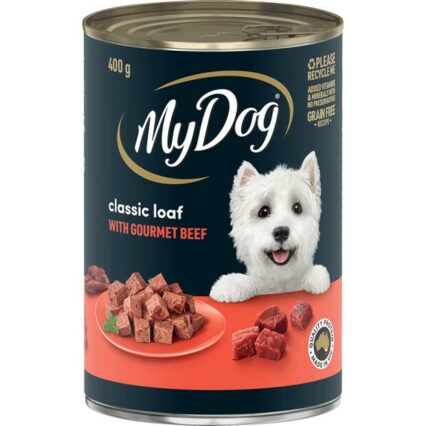 My Dog Loaf Classic Wet Dog Food Gourmet Beef Trays