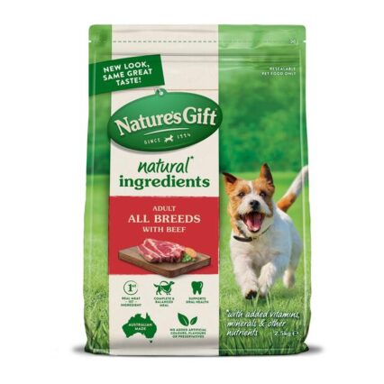 Natures Gift Dry Dog Food Adult Sustain Beef