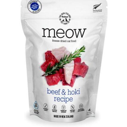 Nz Natural Meow Beef And Hoki Freeze Dried Cat Food