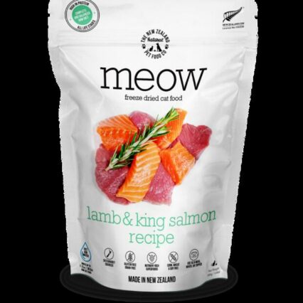 Nz Natural Meow Lamb And King Salmon Freeze Dried Cat Food
