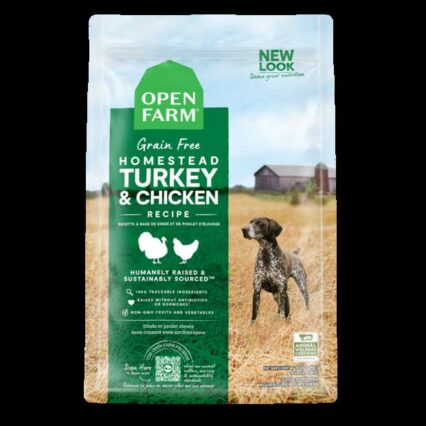 Open Farm Grain Free Homestead Turkey And Chicken Dry Dog Food