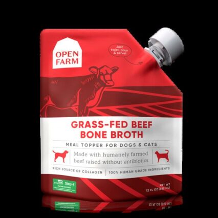 Open Farm Grass Fed Beef Bone Broth Meal Topper