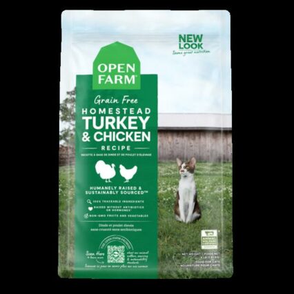 Open Farm Homestead Turkey And Chicken Cat Dry Food