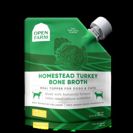 Open Farm Homestead Turkey Bone Broth Meal Topper