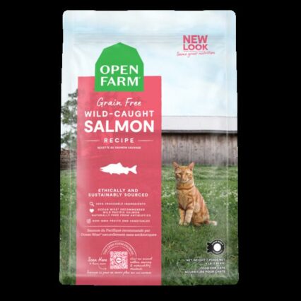 Open Farm Wild Caught Salmon Cat Dry Food