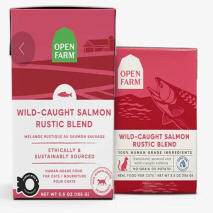 Open Farm Wild Caught Salmon Rustic Blend Wet Cat Food