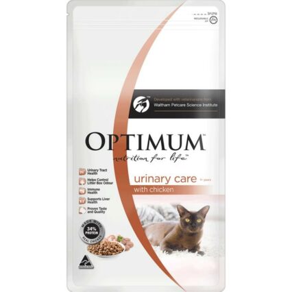 Optimum Adult Urinary Care Dry Cat Food With Chicken