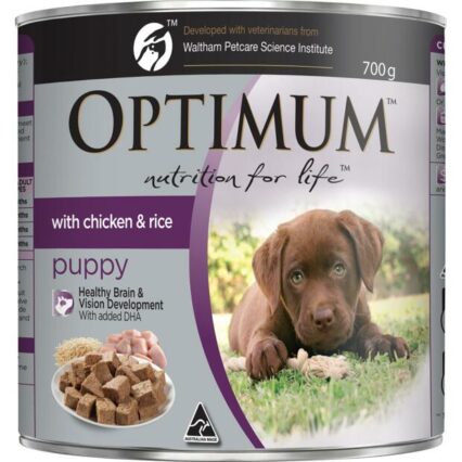 Optimum Puppy Chicken Can Wet Food