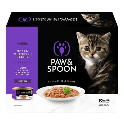 Paw And Spoon Kitten Ocean Whitefish Wet Cat Food