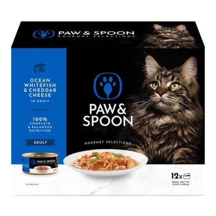 Paw And Spoon Ocean Whitefish And Cheddar Cheese Wet Cat Food