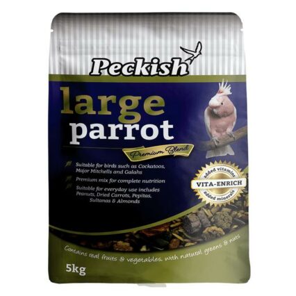 Peckish Large Parrot Fruit And Nut Premium Blend