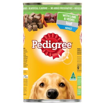 Pedigree Lamb Veges Loaf Cans