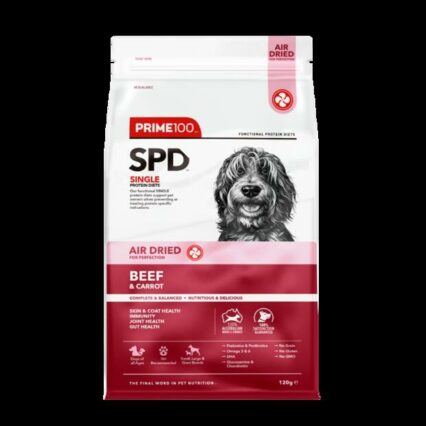 Prime100 Spd Beef And Carrot Air Dried Dog Food