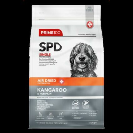 Prime100 Spd Kangaroo And Pumpkin Air Dried Dog Food