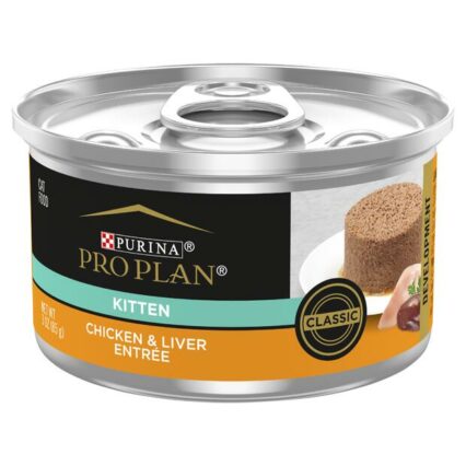 Pro Plan Wet Kitten Food Chicken Liver Entree