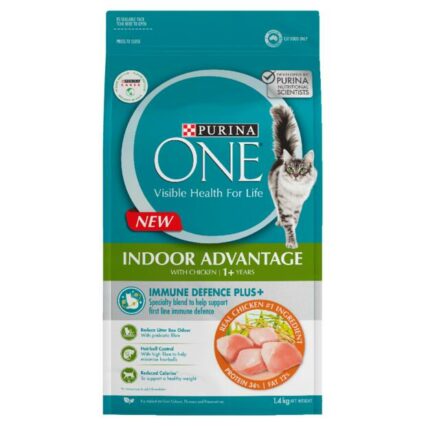 Purina One Adult Indoor Chicken Dry Cat Food