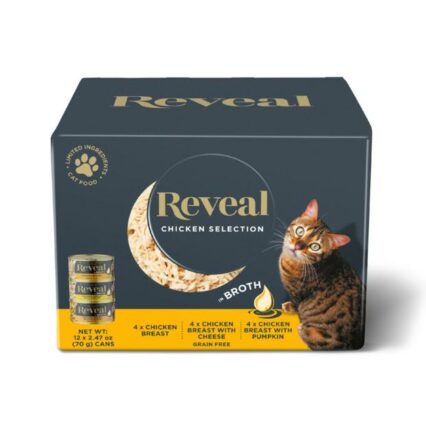 Reveal Natural Wet Cat Food Chicken Selection In Broth