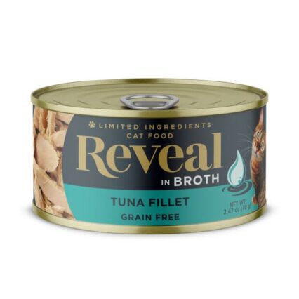 Reveal Natural Wet Cat Food Tuna Fillet In Broth