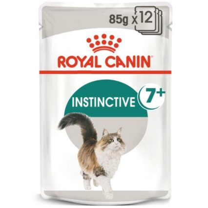 Royal Canin Adult Instinctive 7 Plus Gravy Wet Cat Food Pouches