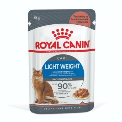 Royal Canin Light Weight Care Gravy Wet Cat Food Pouches