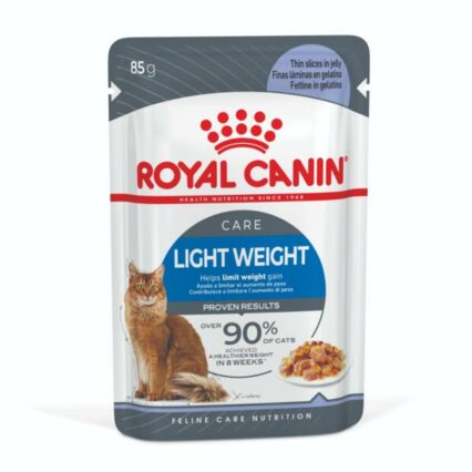 Royal Canin Light Weight Care Jelly Wet Cat Food Pouches