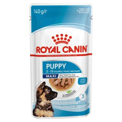 Royal Canin Maxi Puppy Wet Dog Food Pouches