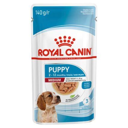 Royal Canin Medium Puppy Wet Dog Food Pouches